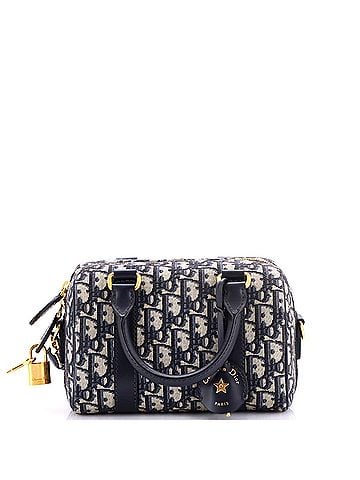 Christian Dior Groove Convertible Bowling Bag Oblique Canvas 20 (view 1)