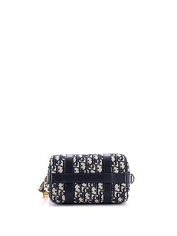 Christian Dior Groove Convertible Bowling Bag Oblique Canvas 20 (view 2)