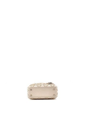 Christian Dior Lady Dior Chain Bag Crystal Embellished Cannage Quilt Leather Mini (view 2)