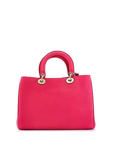 Christian Dior Diorissimo Tote Pebbled Leather Medium (view 2)