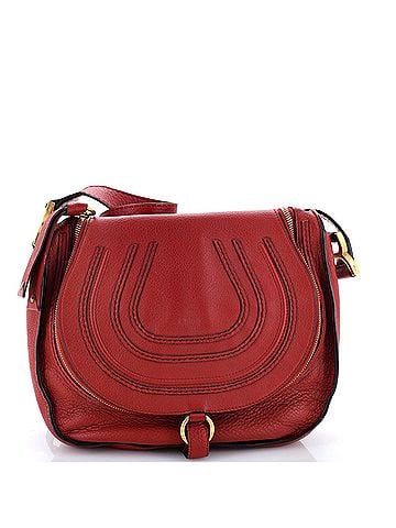Chloé Marcie Zip Crossbody Bag Leather Medium (view 1)