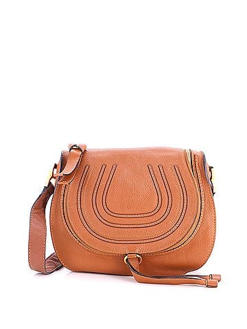 Chloé Marcie Zip Crossbody Bag Leather Medium (view 1)