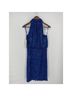 Eliza J 95% Polyester 5% Spandex 100% Polyester Blue Cocktail Dress Size 6 - photo 6