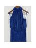 Eliza J 95% Polyester 5% Spandex 100% Polyester Blue Cocktail Dress Size 6 - photo 8