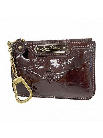 Louis Vuitton Louis Vuitton Vernis Pochette Clé NM Wallet/Coin Case M93557 Amarante Women's (view 1)