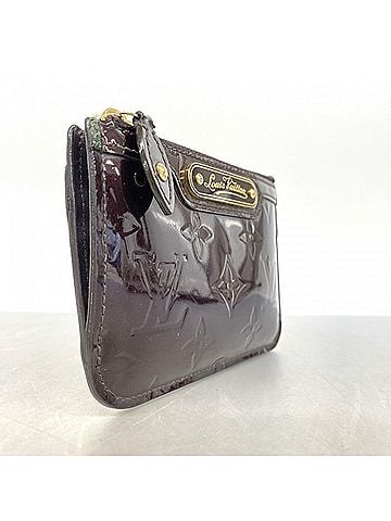 Louis Vuitton Louis Vuitton Vernis Pochette Clé NM Wallet/Coin Case M93557 Amarante Women's (view 2)