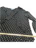 Maeve 100% Polyester 100% Viscose Polka Dots Black White Cocktail Dress Size XL - photo 6