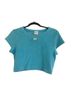 Aerie Blue Short Sleeve Top Size S - photo 1