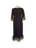 Pomander Place 92% Polyester 8% Spandex 100% Polyester 95% Polyester 5% Spandex Solid Black Cocktail Dress Size L - photo 1