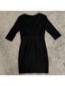 Classiques Entier Black Cocktail Dress Size 6 - photo 6