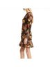 Veronica Beard 100% Silk Floral Brown Casual Dress Size 10 - photo 6
