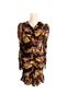 Veronica Beard 100% Silk Floral Brown Casual Dress Size 10 - photo 9