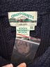 Aran Crafts 100% Merino Chevron-herringbone Solid Blue Pullover Sweater Size XXL - photo 4