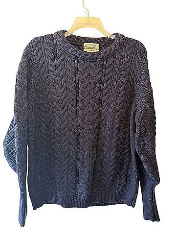 Aran Crafts Pullover Sweater (view 1)