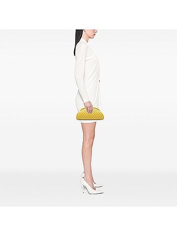 Chanel Chevron Lambskin Kisslock Clutch (view 2)