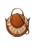 Chloé 100% Suede Brown Small Suede and Raffia Pixie Satchel One size - photo 1