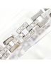 Unbranded 100% 18k White Gold White 18K (18-karat white gold) bracelet with 1.00ct diamond, includes appraisal certificate, total weight 15.8g, 18cm length, like new condition. One size - photo 2