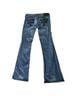 Affliction Solid Blue Black Jeans Size 28 waist - photo 2