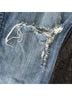 Affliction Solid Blue Black Jeans Size 28 waist - photo 6