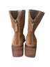 Vince Camuto 100% Leather Solid Boots Size 7 - photo 2