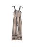 ASOS 100% Cotton 100% Polyester Stripes Tan White Jumpsuit Size 0X - photo 2