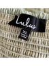 Lulus 100% Polyester Plaid Green White Casual Dress Size XL - photo 3