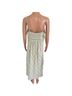 Lulus 100% Polyester Plaid Green White Casual Dress Size XL - photo 2