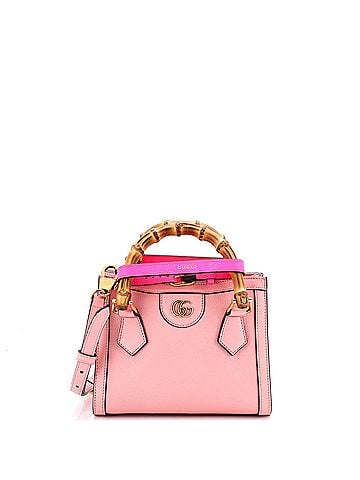 Gucci Diana NM Bamboo Handle Tote Leather Mini (view 1)