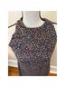 PrAna Graphic Blue Red Black Tan Casual Dress Size S - photo 3
