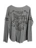 Harley Davidson Gray Long Sleeve Top Size 2X - photo 2