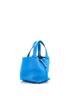 Hermès 100% Leather Blue Picotin Lock Bag Clemence MM One size - photo 3