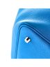 Hermès 100% Leather Blue Picotin Lock Bag Clemence MM One size - photo 6
