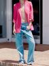 Zara Pink Blazer Size XL - photo 6