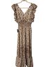 Express Animal Print Multi Color Jumpsuit Size XS - photo 1