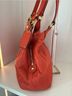 Coach 100% Leather Orange Shoulder Bag One size - photo 5