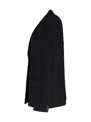 A.P.C. A.P.C. Double-Breasted Blazer in Navy Blue Wool (view 2)