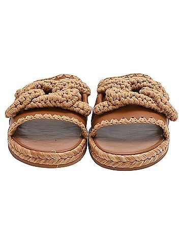 Tod's Tod's Kate Slides in Brown Leather (view 2)