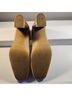Stuart Weitzman 100% Patent Leather Tan Heels Size 10 - photo 8