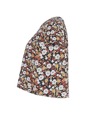 Sandro Sandro Floral-Print T-Shirt in Multicolor Cotton (view 2)