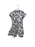 Zara Floral White Blue Casual Dress Size S - photo 1