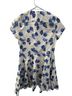 Zara Floral White Blue Casual Dress Size S - photo 2