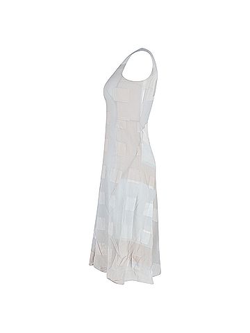 AKRIS  Akris Square-Patterned Midi Dress in Multicolor Viscose (view 2)