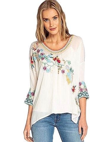 Johnny Was C15618-7 Long Sleeve T-Shirt (view 1)
