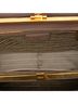 Prada 100% Leather Brown Saffiano Lux Double Zip Frame Tote One size - photo 5