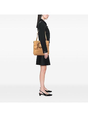 Prada Vitello Daino Side Zip Convertible Tote (view 2)