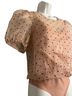 Cami NYC 100% Silk 20% Spandex 80% Modal Polka Dots Pink Bodysuit Size S - photo 7