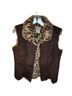 April Cornell 100% Polyester 100% Acrylic Leopard Print Brown Tan Vest Size S - photo 4