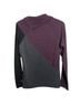 Smartwool 100% Merino Color Block Purple Gray Pullover Sweater Size L - photo 2