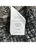 CAbi 100% Cotton Plaid Black Gray White Cardigan Size L - photo 7