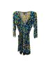 BCBGMAXAZRIA Polka Dots Black Multi Color Casual Dress Size M - photo 4